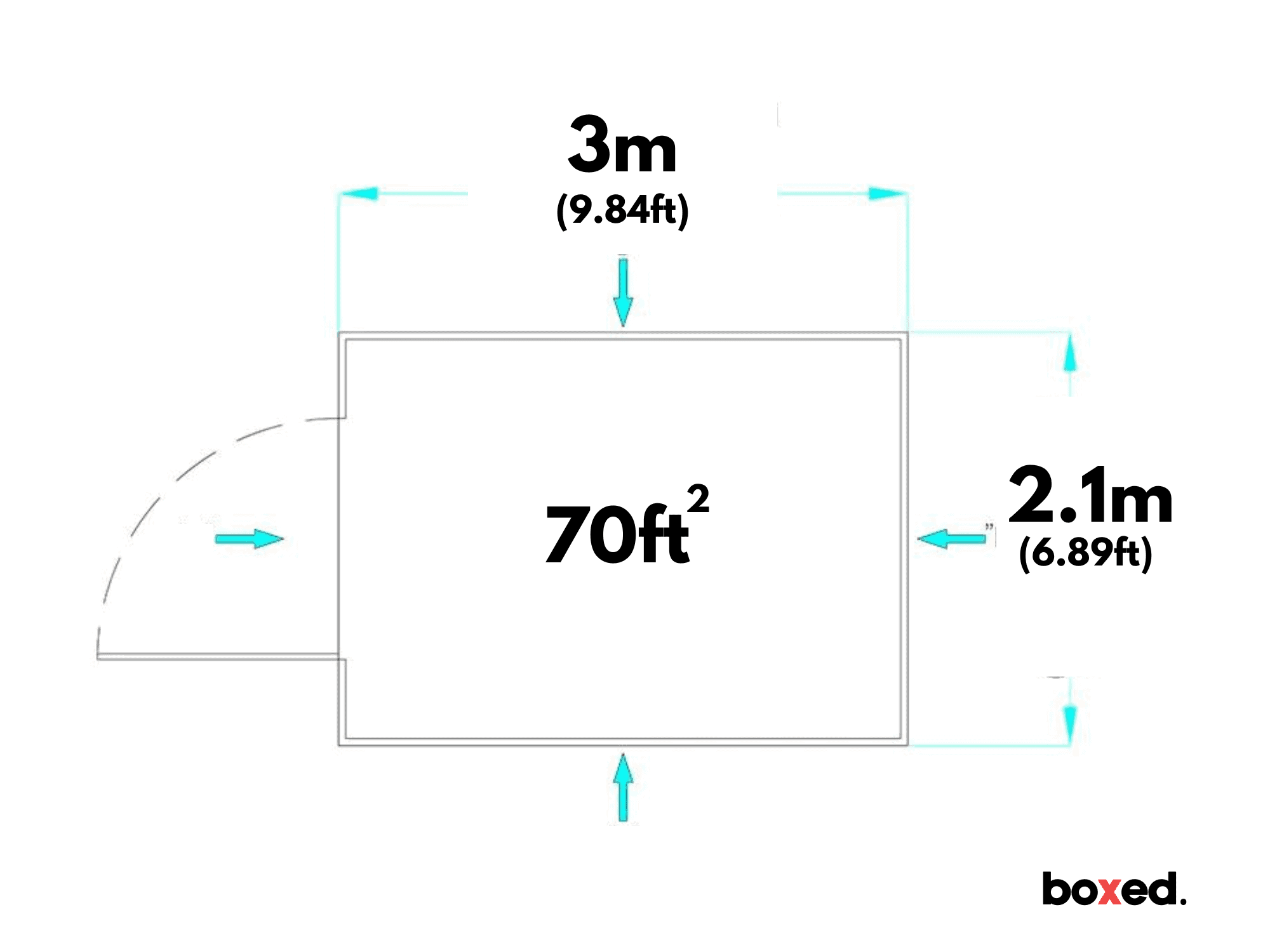 3M (70ft²) Storage Box